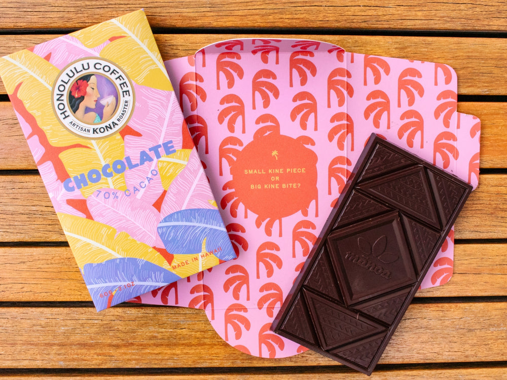 Dark Chocolate Bar in partnership with Manoa Chocolate and Ellemsee Media